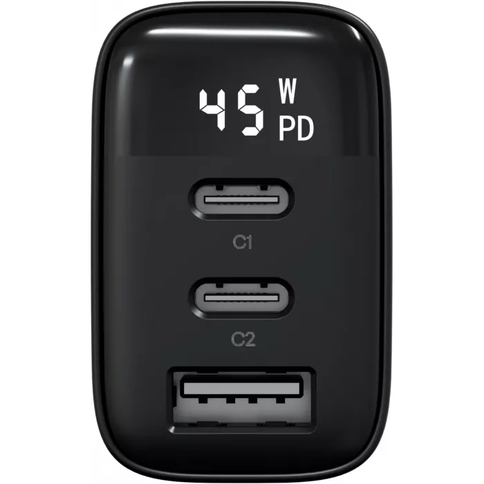 Сетевое зар./устр. Magssory ACH008 45W 3.25A (PD3.0+PPS+QC4+AFC+FCP+SCP) универсальное черный
