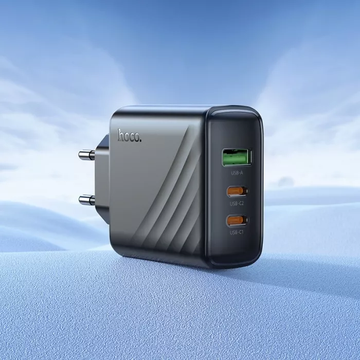 Сетевое зар./устр. Hoco CS26A Article 45W 3A (PD+QC+AFC) универсальное черный (PD45W)