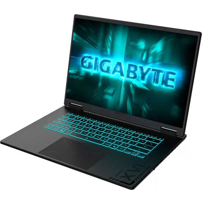 Ноутбук Gigabyte GAMING A16 GA63H Ryzen 7 260 16Gb SSD512Gb NVIDIA GeForce RTX 5060 8Gb 16" IPS FHD+ (1920x1200) FreeDOS black WiFi BT Cam (3VHK3KZ893SD)