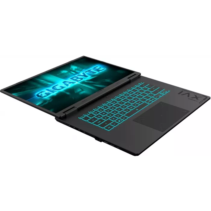 Ноутбук Gigabyte GAMING A16 GA63H Ryzen 7 260 16Gb SSD512Gb NVIDIA GeForce RTX 5060 8Gb 16" IPS FHD+ (1920x1200) FreeDOS black WiFi BT Cam (3VHK3KZ893SD)