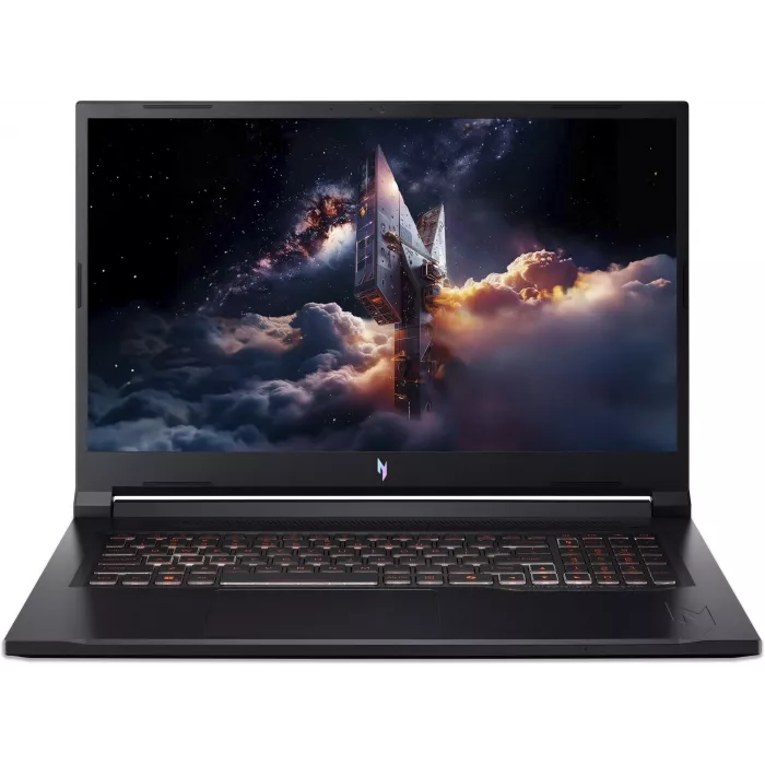 Ноутбук Acer Nitro V 17 AI ANV17-41-R9Q9 Ryzen 7 260 16Gb SSD1Tb NVIDIA GeForce RTX 5060 8Gb 17.3" IPS QHD (2560x1440) без ОС black WiFi BT Cam (NH.QYVCD.007)