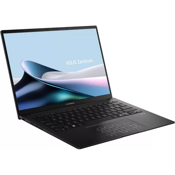 Ноутбук Asus Zenbook 14 UM3406GA-QD118 Ryzen AI 5 430 16Gb SSD1Tb AMD Radeon 840M 14" OLED WUXGA (1920x1200) без ОС black WiFi BT Cam Bag (90NB17R1-M006D0)