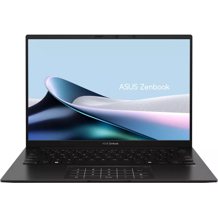 Ноутбук Asus Zenbook 14 UM3406GA-QD009 Ryzen AI 7 445 32Gb SSD1Tb AMD Radeon 840M 14" OLED WUXGA (1920x1200) без ОС black WiFi BT Cam Bag (90NB17R1-M00650)