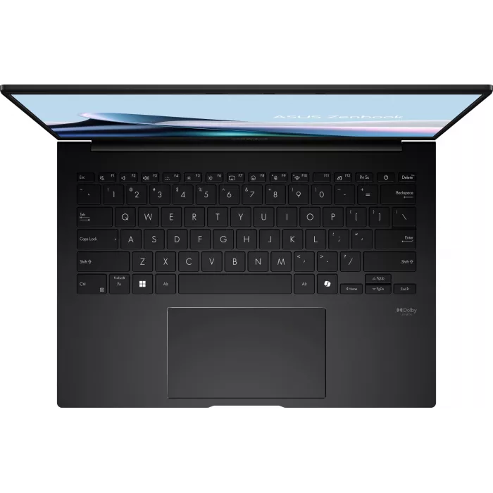 Ноутбук Asus Zenbook 14 UM3406GA-QD009 Ryzen AI 7 445 32Gb SSD1Tb AMD Radeon 840M 14" OLED WUXGA (1920x1200) без ОС black WiFi BT Cam Bag (90NB17R1-M00650)