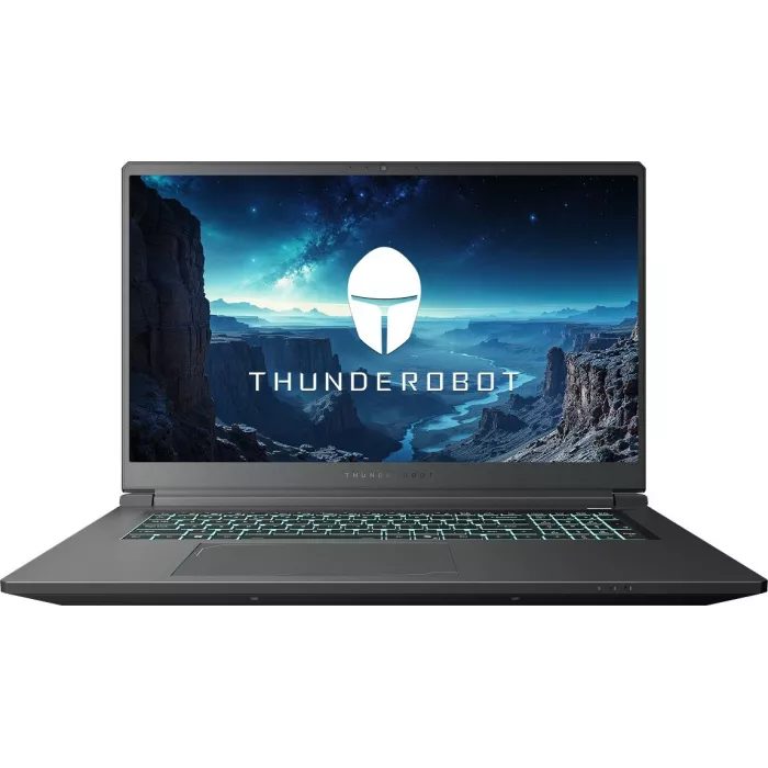 Ноутбук Thunderobot Range 17 G2 Evo Core i5 13420H 16Gb SSD1Tb NVIDIA GeForce RTX5050 8Gb 17.3" IPS FHD (1920x1200) FreeDOS black WiFi BT Cam (JT009E00KRU)