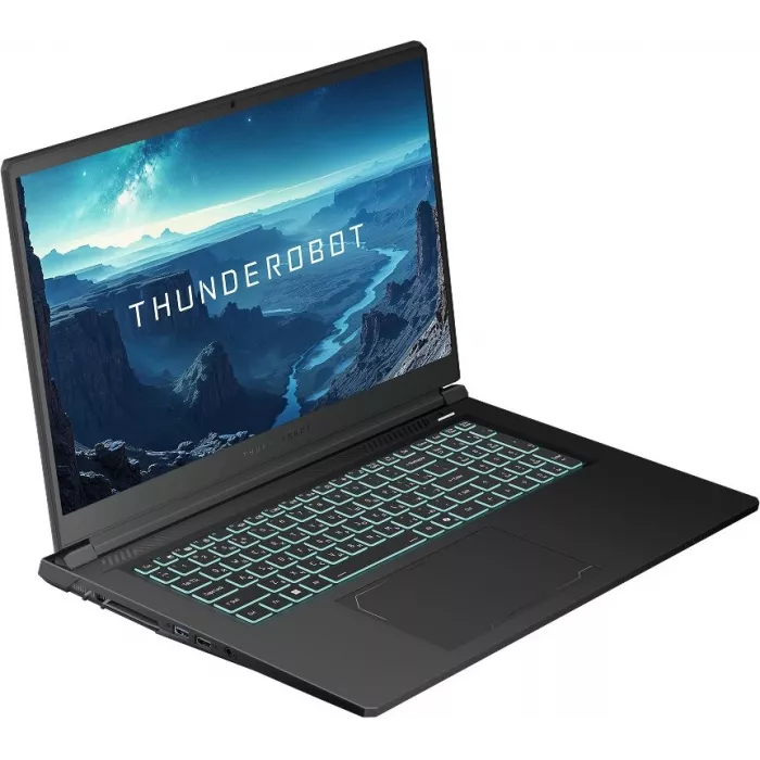 Ноутбук Thunderobot Range 17 G2 Evo Core i5 13420H 16Gb SSD1Tb NVIDIA GeForce RTX5050 8Gb 17.3" IPS FHD (1920x1200) FreeDOS black WiFi BT Cam (JT009E00KRU)