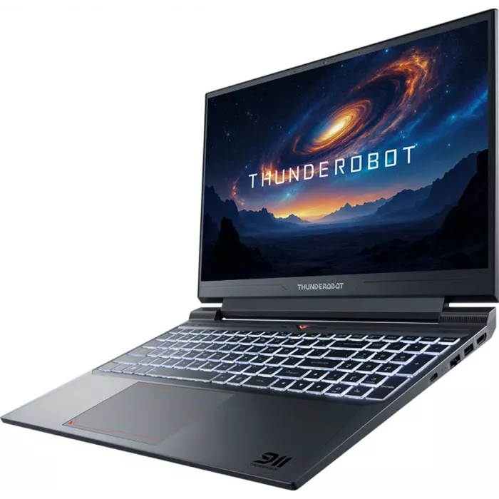 Ноутбук Thunderobot 911 X Wild Hunter G3 Pro Core i5 13420H 16Gb SSD1Tb NVIDIA GeForce RTX 5060 8Gb 15.6" IPS FHD (1920x1080) FreeDOS grey WiFi BT Cam (JT009K00KRU)