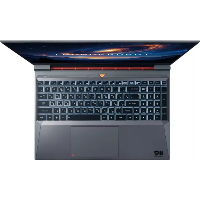 Ноутбук Thunderobot 911 X Wild Hunter G3 Pro Core i5 13420H 16Gb SSD1Tb NVIDIA GeForce RTX 5060 8Gb 15.6" IPS FHD (1920x1080) FreeDOS grey WiFi BT Cam (JT009K00KRU)