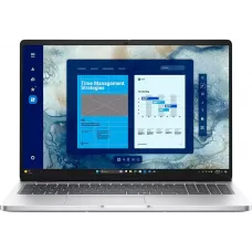 Ноутбук Dell Pro 16 PC16250 Core Ultra 7 255U 16Gb SSD1Tb Intel Graphics 16" IPS FHD+ (1920x1200) Linux silver WiFi BT Cam (PRO16-7613)
