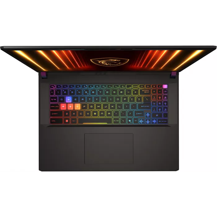 Ноутбук MSI Vector 17 HX AI A2XWHG-240XRU Core Ultra 9 275HX 32Gb SSD1Tb NVIDIA GeForce RTX5070Ti 12Gb 17" IPS QHD+ (2560x1600) FreeDOS grey space WiFi BT Cam (9S7-17S372-240)