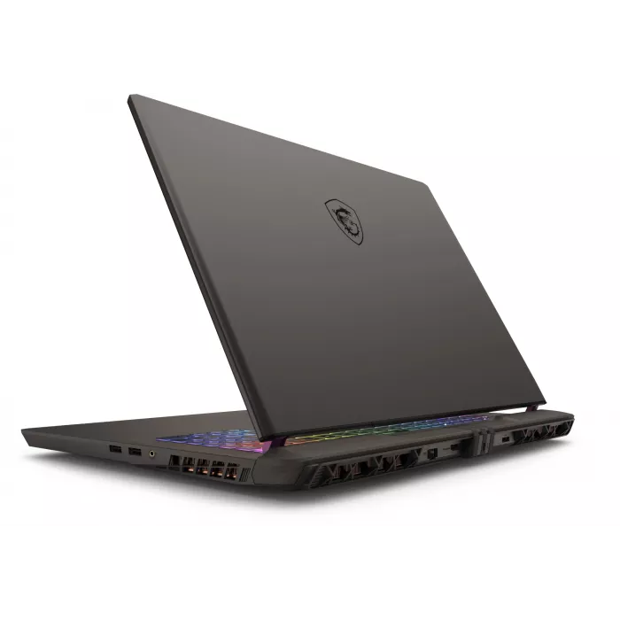 Ноутбук MSI Vector 17 HX AI A2XWHG-240XRU Core Ultra 9 275HX 32Gb SSD1Tb NVIDIA GeForce RTX5070Ti 12Gb 17" IPS QHD+ (2560x1600) FreeDOS grey space WiFi BT Cam (9S7-17S372-240)