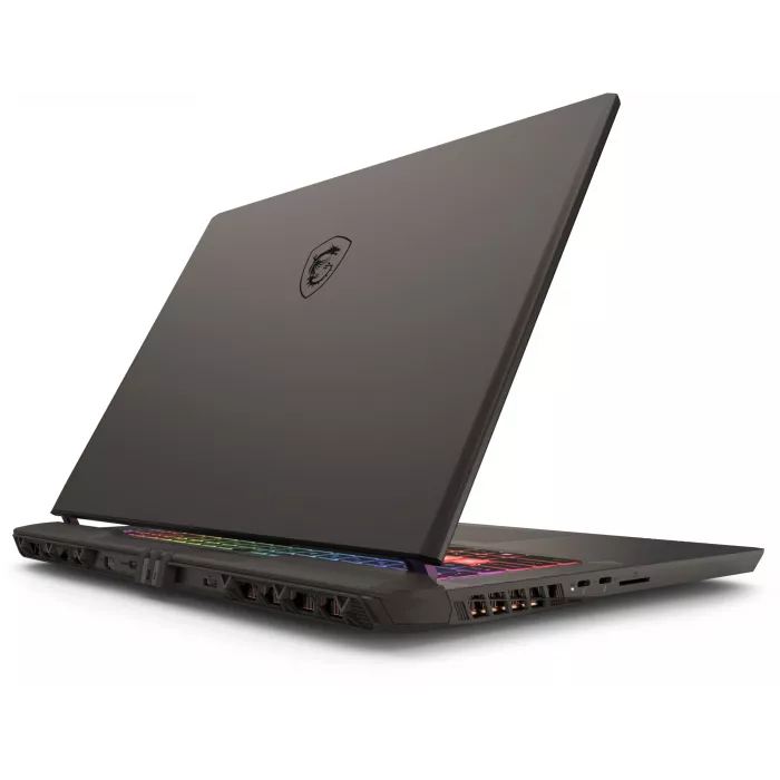 Ноутбук MSI Vector 17 HX AI A2XWHG-240XRU Core Ultra 9 275HX 32Gb SSD1Tb NVIDIA GeForce RTX5070Ti 12Gb 17" IPS QHD+ (2560x1600) FreeDOS grey space WiFi BT Cam (9S7-17S372-240)