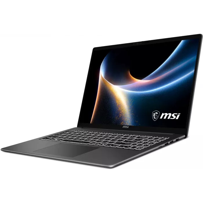 Ноутбук MSI Modern 16S AI+ G3MG-012XRU Core Ultra 7 355 16Gb SSD512Gb Intel Graphics 16" OLED FHD+ (1920x1200) FreeDOS grey WiFi BT Cam (9S7-26U211-012)