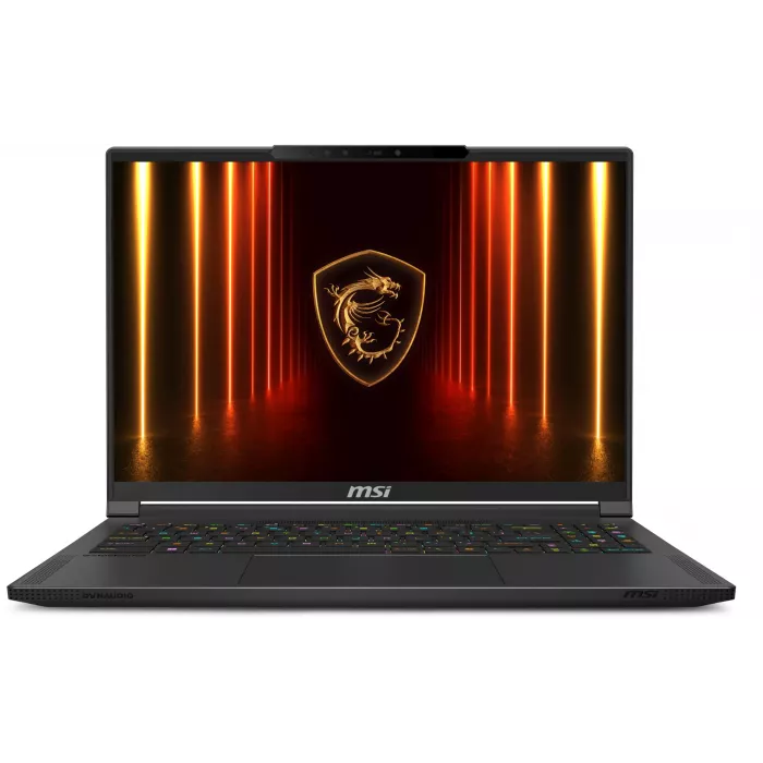 Ноутбук MSI Stealth 16 AI A2HWFG-086XRU Core Ultra 7 255H 32Gb SSD1Tb NVIDIA GeForce RTX 5060 8Gb 16" OLED QHD+ (2560x1600) FreeDOS black WiFi BT Cam (9S7-15F535-086)
