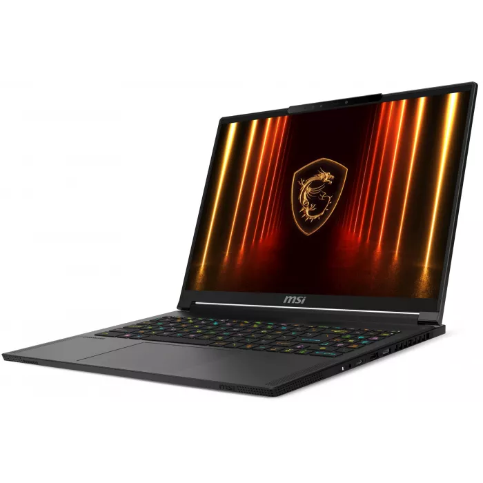 Ноутбук MSI Stealth 16 AI A2HWFG-086XRU Core Ultra 7 255H 32Gb SSD1Tb NVIDIA GeForce RTX 5060 8Gb 16" OLED QHD+ (2560x1600) FreeDOS black WiFi BT Cam (9S7-15F535-086)