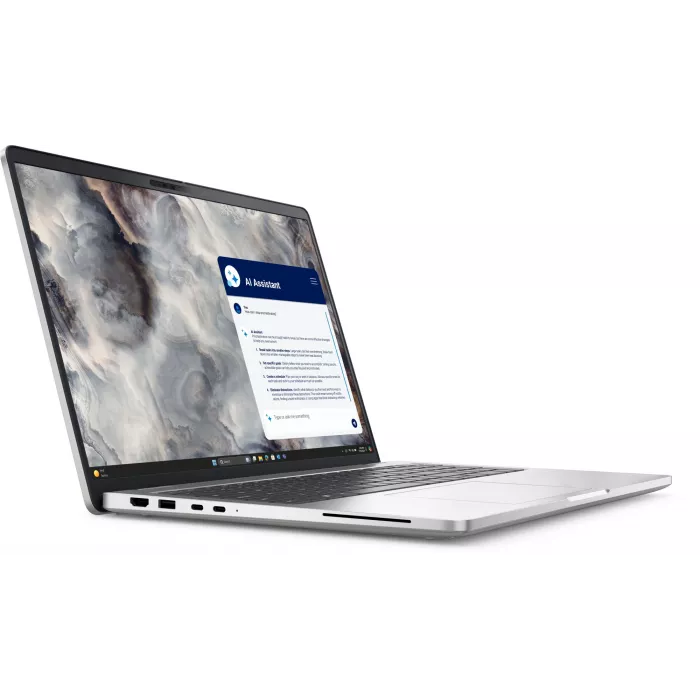 Ноутбук Dell Pro 16 Plus PB16250 Core Ultra 5 235U 16Gb SSD512Gb Intel Graphics 16" IPS FHD+ (1920x1200) Linux grey WiFi BT Cam (PRO16PL-5658)