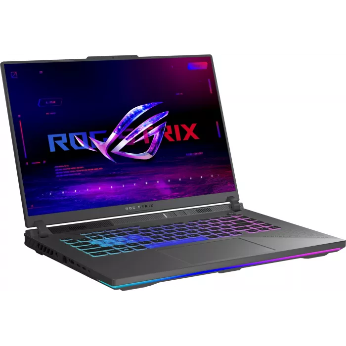 Ноутбук Asus ROG Strix G16 G614PW-TS133 Ryzen 9 8940HX 32Gb SSD1Tb NVIDIA GeForce RTX5080 16Gb 16" IPS 2.5K (2560x1600) без ОС grey WiFi BT Cam (90NR0QK7-M006P0)
