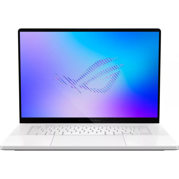 Ноутбук Asus ROG Zephyrus G16 GU606AX-TB023W Core Ultra 9 386H 64Gb SSD1Tb NVIDIA GeForce RTX 5090 24Gb 16" OLED 2.5K (2560x1600) Windows 11 Home white WiFi BT Cam Bag (90NR0PE1-M00160)