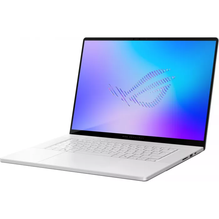 Ноутбук Asus ROG Zephyrus G16 GU606AX-TB023W Core Ultra 9 386H 64Gb SSD1Tb NVIDIA GeForce RTX 5090 24Gb 16" OLED 2.5K (2560x1600) Windows 11 Home white WiFi BT Cam Bag (90NR0PE1-M00160)
