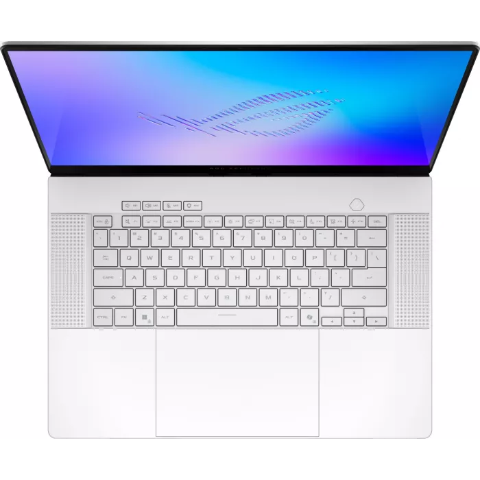 Ноутбук Asus ROG Zephyrus G16 GU606AX-TB023W Core Ultra 9 386H 64Gb SSD1Tb NVIDIA GeForce RTX 5090 24Gb 16" OLED 2.5K (2560x1600) Windows 11 Home white WiFi BT Cam Bag (90NR0PE1-M00160)