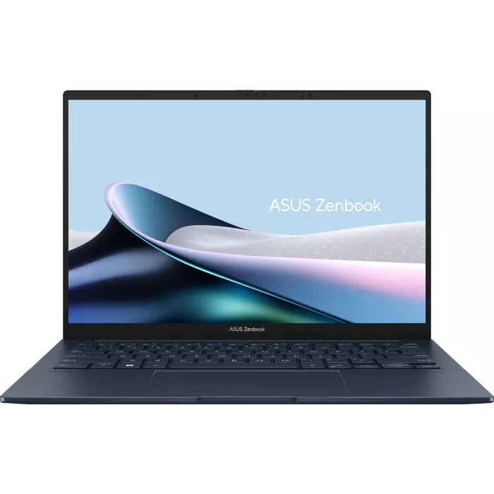Ноутбук Asus Zenbook 14 UX3405CA-ST1359 Core Ultra 5 225H 16Gb SSD1Tb Intel Arc 130T 14" OLED 3K (2880x1800) без ОС blue WiFi BT Cam Bag (90NB14W1-M02010)