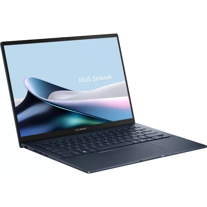 Ноутбук Asus Zenbook 14 UX3405CA-ST1359 Core Ultra 5 225H 16Gb SSD1Tb Intel Arc 130T 14" OLED 3K (2880x1800) без ОС blue WiFi BT Cam Bag (90NB14W1-M02010)