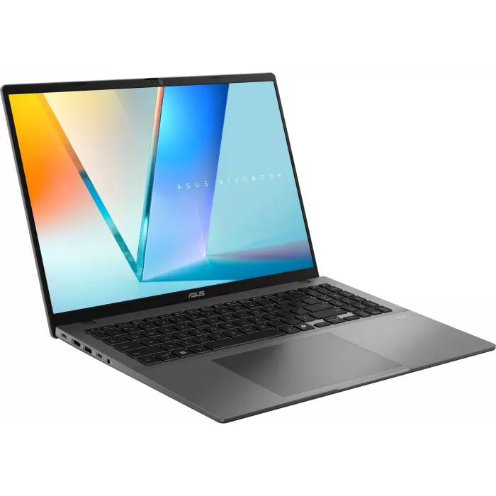 Ноутбук Asus VivoBook S16 S3607AA-SH112 Core Ultra 7 355 16Gb SSD1Tb Intel Graphics 16" OLED WUXGA (1920x1200) без ОС grey WiFi BT Cam (90NB1732-M007V0)