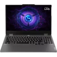 Ноутбук Lenovo LOQ 15IRX9 Core i5 13450HX 16Gb SSD512Gb NVIDIA GeForce RTX 3050 6Gb 15.6" IPS FHD (1920x1080) без ОС grey WiFi BT Cam (83DV0073PS)