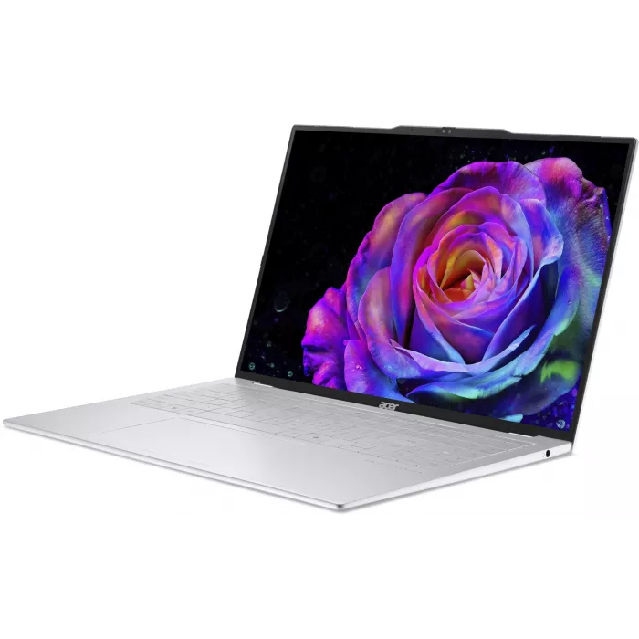 Ноутбук Acer Swift Air 16 SFA16-61M-R0MH Ryzen AI 5 330 16Gb SSD512Gb AMD Radeon 820M 16" OLED WUXGA (1920x1200) без ОС silver WiFi BT Cam (NX.DJACD.001)