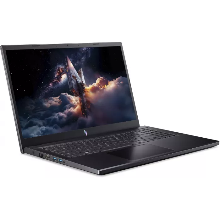 Ноутбук Acer Nitro V 15 ANV15-52-57D8 Core 5 210H 16Gb SSD512Gb NVIDIA GeForce RTX4050 6Gb 15.6" IPS FHD (1920x1080) без ОС black WiFi BT Cam (NH.QV2CD.009)