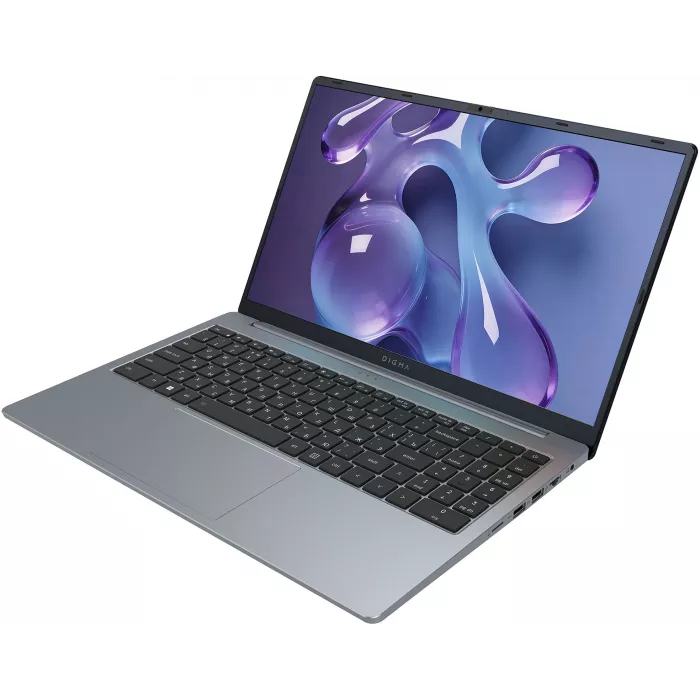 Ноутбук Digma Nova Ryzen 5 3500U 16Gb SSD512Gb AMD Radeon Vega 8 15.6" IPS FHD (1920x1080) Windows 11 Pro grey WiFi BT Cam 6000mAh (DN15R5-ADXW13)