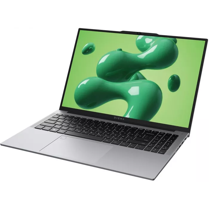 Ноутбук Digma Chronos Core 5 210H 16Gb SSD512Gb Intel Graphics 16" IPS WUXGA (1920x1200) Windows 11 Pro silver WiFi BT Cam 6500mAh (DN16P5-ADXW02)