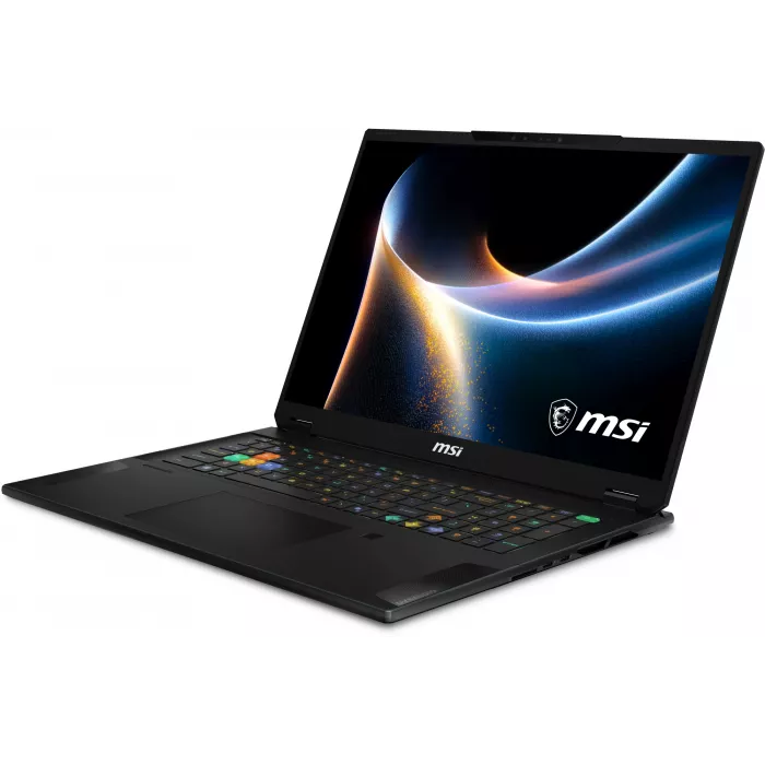 Ноутбук MSI Stealth 18 HX A2WI-083RU Core Ultra 9 290HX Plus 32Gb SSD2Tb NVIDIA GeForce RTX5080 16Gb 18" IPS UHD+ (3840x2400) Windows 11 Home black WiFi BT Cam (9S7-183341-083)