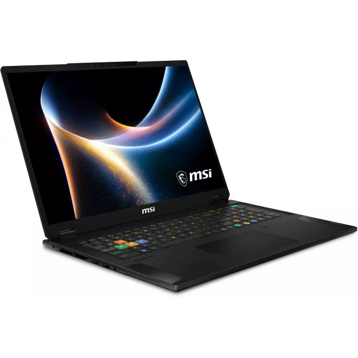 Ноутбук MSI Stealth 18 HX A2WI-083RU Core Ultra 9 290HX Plus 32Gb SSD2Tb NVIDIA GeForce RTX5080 16Gb 18" IPS UHD+ (3840x2400) Windows 11 Home black WiFi BT Cam (9S7-183341-083)