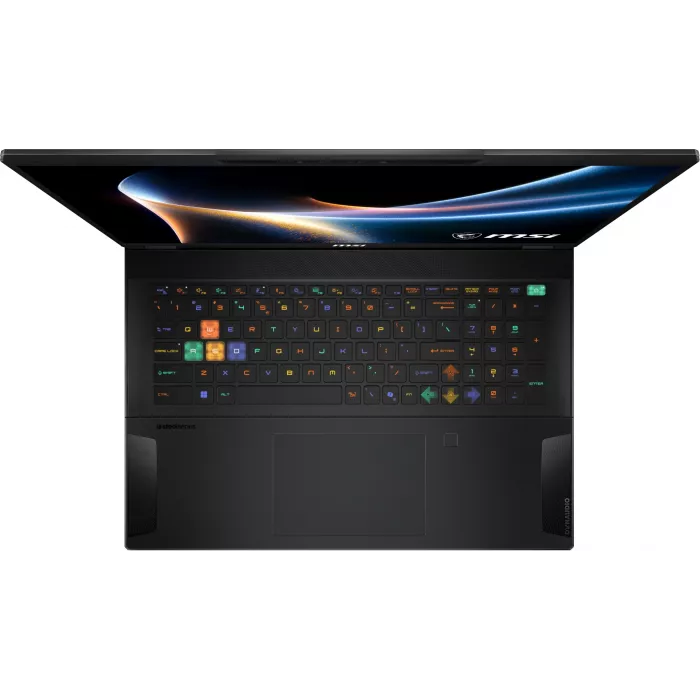 Ноутбук MSI Stealth 18 HX A2WI-083RU Core Ultra 9 290HX Plus 32Gb SSD2Tb NVIDIA GeForce RTX5080 16Gb 18" IPS UHD+ (3840x2400) Windows 11 Home black WiFi BT Cam (9S7-183341-083)