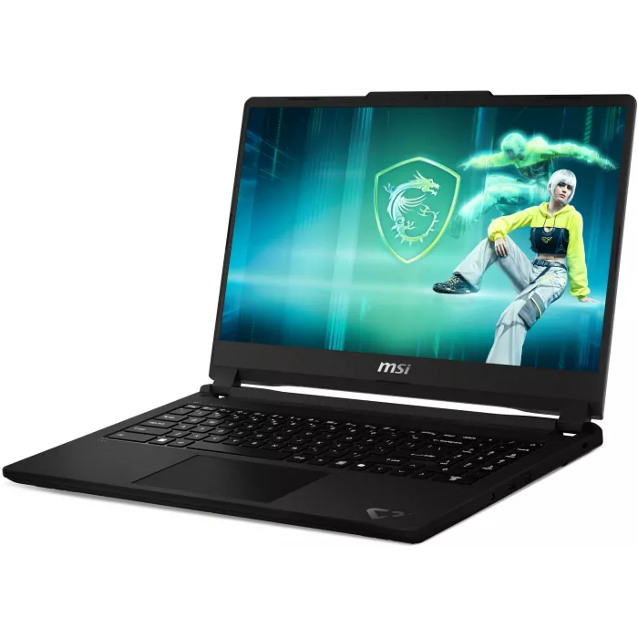 Ноутбук MSI Cyborg 15 C2WE-016XRU Core 7 240H 16Gb SSD1Tb NVIDIA GeForce RTX5050 8Gb 15.6" IPS FHD (1920x1080) FreeDOS grey WiFi BT Cam (9S7-15T121-016)