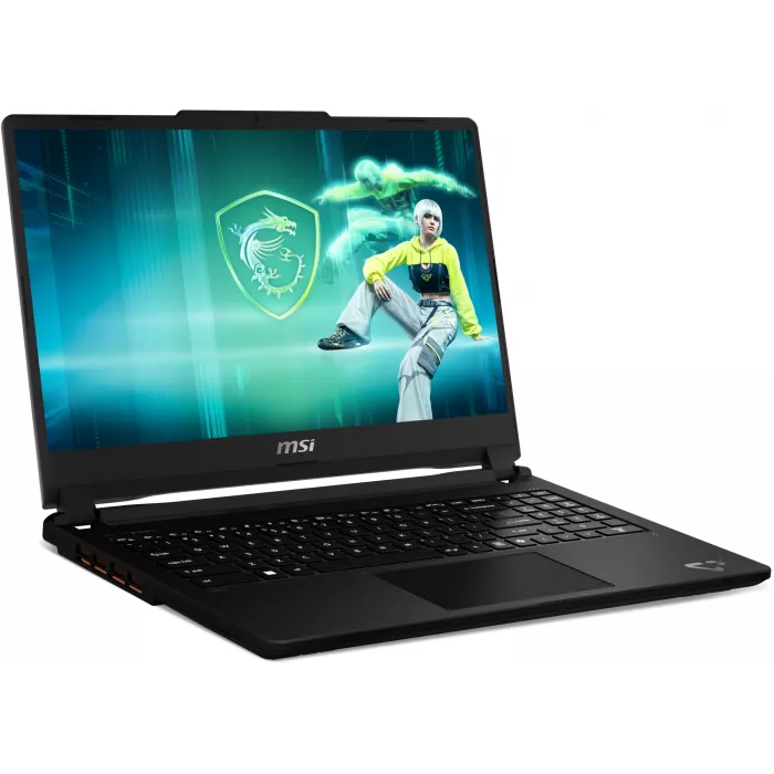 Ноутбук MSI Cyborg 15 C2WE-016XRU Core 7 240H 16Gb SSD1Tb NVIDIA GeForce RTX5050 8Gb 15.6" IPS FHD (1920x1080) FreeDOS grey WiFi BT Cam (9S7-15T121-016)