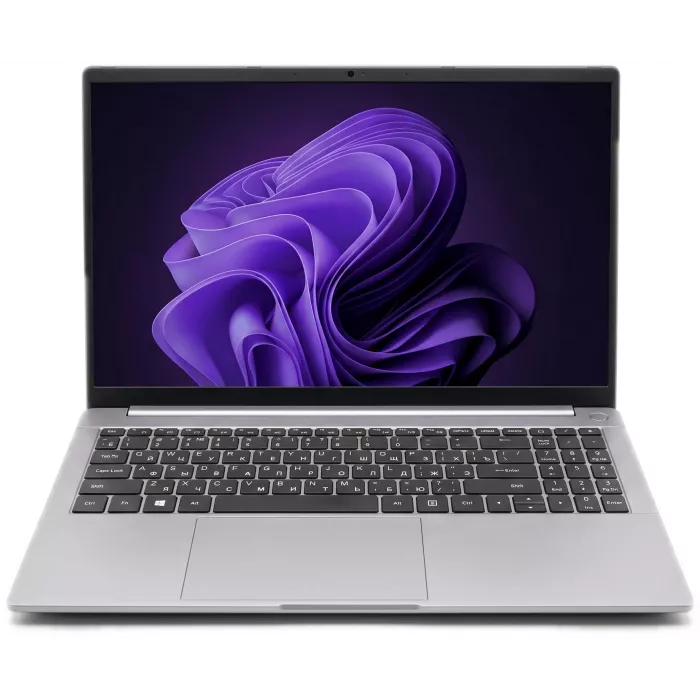Ноутбук Hiper FACTUM W15D Ryzen 5 7430U 16Gb SSD256Gb AMD Radeon Graphics 15.6" IPS FHD (1920x1080) Windows 11 Pro grey WiFi BT Cam (FW15D-R5743R16N2W6WPG)