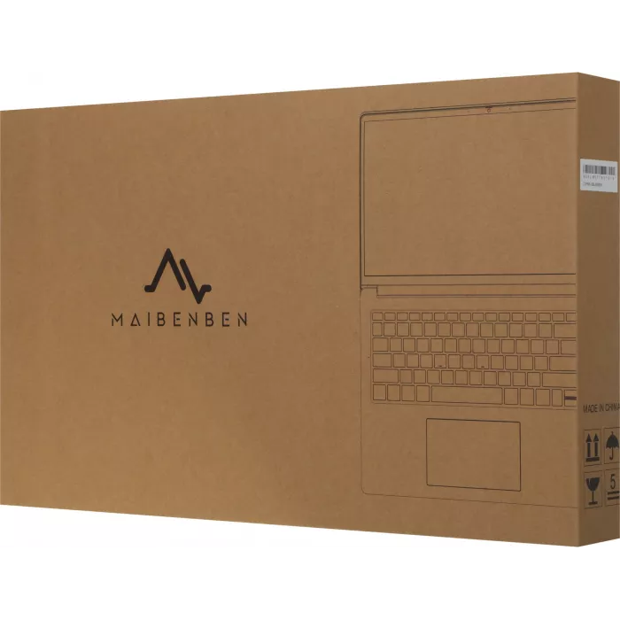 Ноутбук Maibenben M677 Ryzen 7 7730U 16Gb SSD1Tb AMD Radeon Graphics 16" IPS FHD+ (1920x1200) Windows 11 Home blue WiFi BT Cam 3896mAh (M6770G140HU4E10)