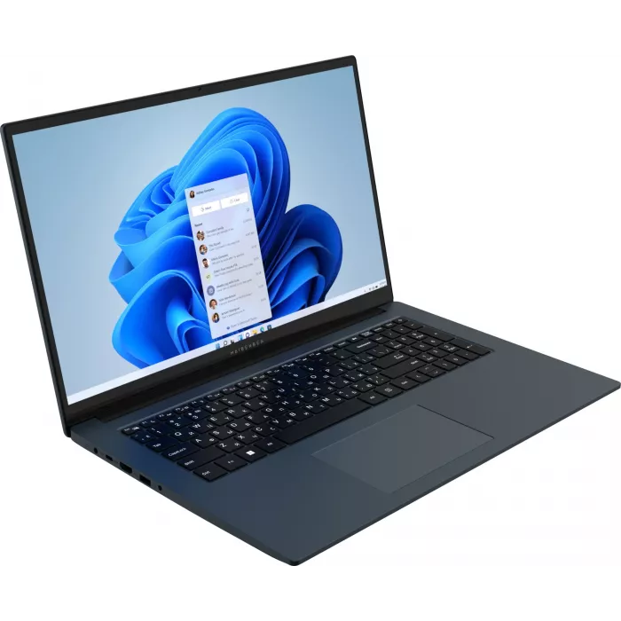 Ноутбук Maibenben M17A-R574UM Ryzen 5 7430U 8Gb SSD512Gb AMD Radeon Graphics 17.3" IPS FHD (1920x1080) Windows 11 Home blue WiFi BT Cam 3896mAh (M17A-R574UM0B14HU4EB0)