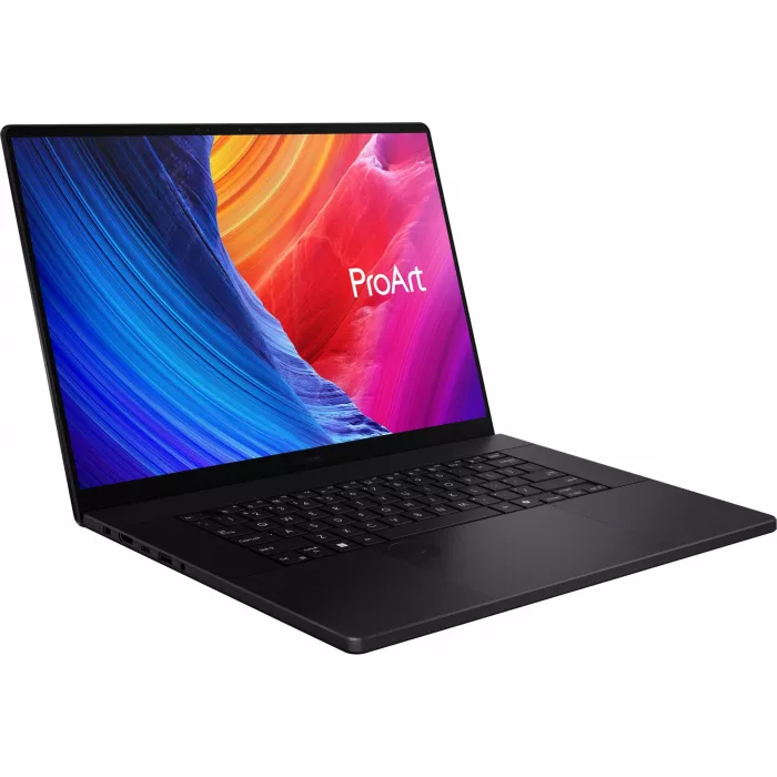 Ноутбук Asus ProArt P16 H7606WW-SE061X Ryzen AI 9 HX 370 64Gb SSD1Tb NVIDIA GeForce RTX5080 16Gb 16" OLED Touch 4K (3840x2400) Windows 11 Pro black WiFi BT Cam (90NB17F1-M003F0)