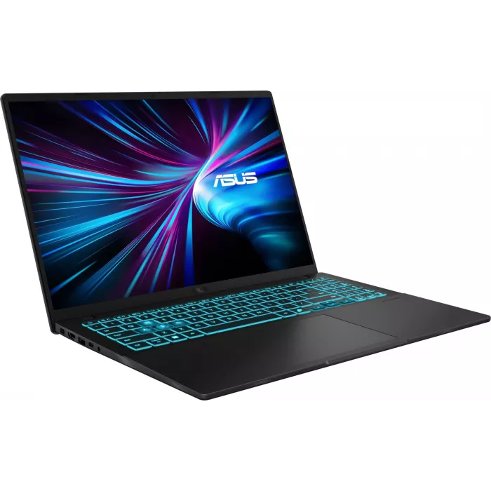 Ноутбук Asus V16 V3607VM-TK220 Core 5 210H 16Gb SSD512Gb NVIDIA GeForce RTX 5060 8Gb 16" IPS WUXGA (1920x1200) без ОС black WiFi BT Cam (90NB16K1-M00HK0)