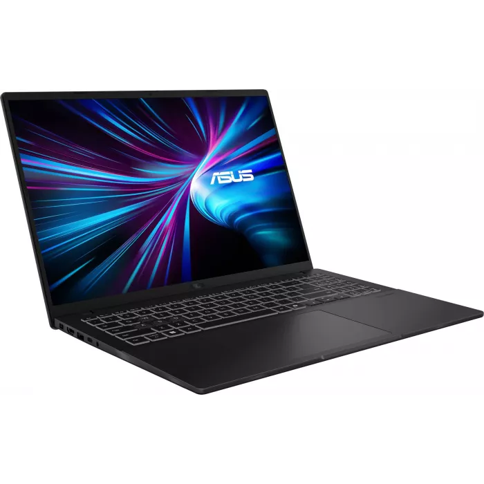 Ноутбук Asus V16 V3607VH-TK185 Core 5 210H 16Gb SSD512Gb NVIDIA GeForce RTX5050 8Gb 16" IPS WUXGA (1920x1200) без ОС black WiFi BT Cam (90NB16L1-M00FR0)