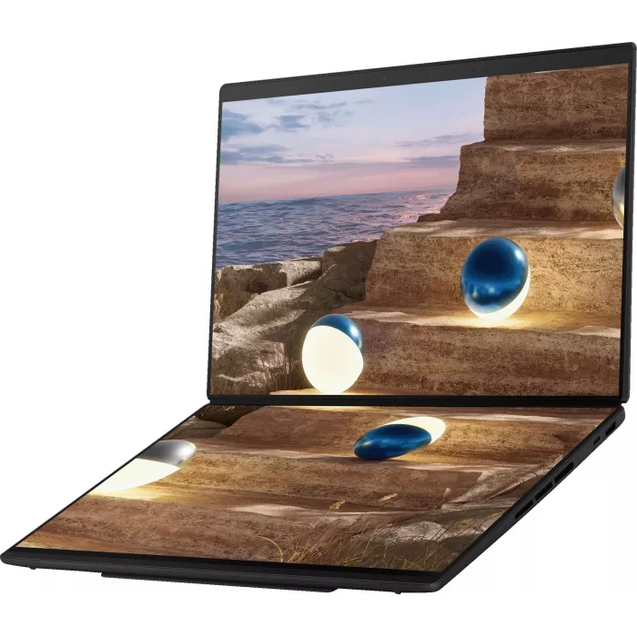 Ноутбук Asus ZenBook Duo UX8407AA-SN426X Core Ultra X7 358H 32Gb SSD1Tb Intel Arc B390 14" OLED Touch 3K (2880x1800) Windows 11 Pro grey WiFi BT Cam (90NB16V1-M00P90)