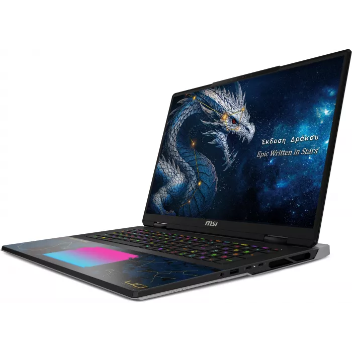 Ноутбук MSI Titan Dragon Edition 18 HX A2WJ-1251RU Core Ultra 9 290HX Plus 96Gb SSD4Tb NVIDIA GeForce RTX 5090 24Gb 18" IPS UHD+ (3840x2400) Windows 11 Home black WiFi BT Cam (9S7-1824D6-1251)