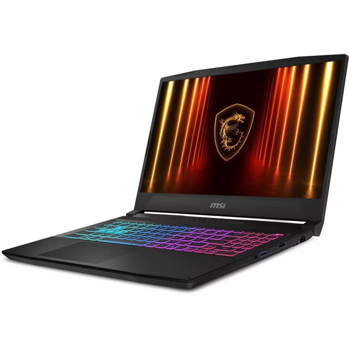 Ноутбук MSI Katana 15 HX B14WFK-1065XRU Core i5 14450HX 16Gb SSD512Gb NVIDIA GeForce RTX 5060 8Gb 15.6" IPS FHD (1920x1080) FreeDOS black WiFi BT Cam (9S7-1587C1-1065)