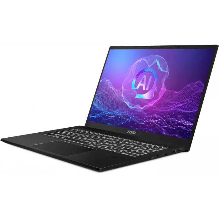 Ноутбук MSI Summit 16 AI Evo A2HMTG-057RU Core Ultra 7 255H 16Gb SSD1Tb Intel Arc 140T 16" IPS Touch QHD+ (2560x1600) Windows 11 Home black WiFi BT Cam (9S7-159531-057)