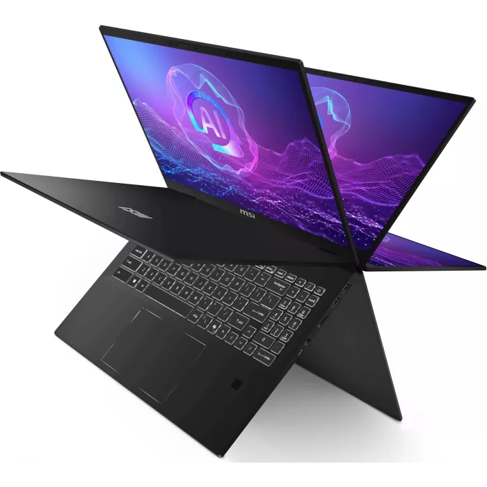 Ноутбук MSI Summit 16 AI Evo A2HMTG-057RU Core Ultra 7 255H 16Gb SSD1Tb Intel Arc 140T 16" IPS Touch QHD+ (2560x1600) Windows 11 Home black WiFi BT Cam (9S7-159531-057)