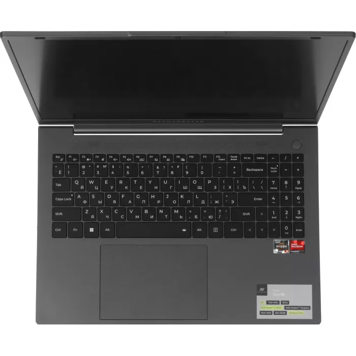 Ноутбук Machcreator One R6 Ryzen 5 7430U 16Gb SSD512Gb AMD Radeon Graphics 16" IPS FHD+ (1920x1200) Windows 11 Pro grey WiFi BT Cam 4825mAh (JJ00G000HRU)