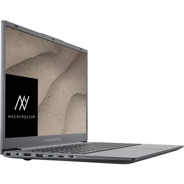 Ноутбук Machcreator One R5 Ryzen 5 7430U 16Gb SSD512Gb AMD Radeon Graphics 15.6" IPS FHD (1920x1080) Windows 11 Pro grey WiFi BT Cam 4825mAh (JJ00GB00GRU)
